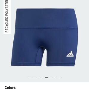 Adidas Aeroready Navy Blue Athletic Shorts Size Large 4 Inch Inseam